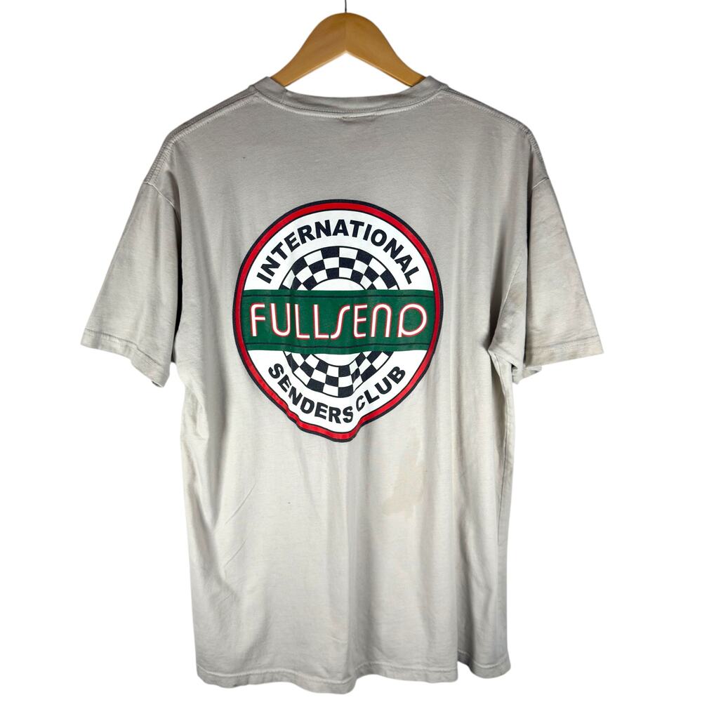 Full Send International Senders Club T-shirt Men’s XL - Punk Streetwear Skater
